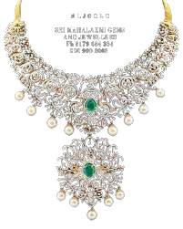 Vine Statement Necklace Earrings Formal Jewelry Gift Set, 18"+3"